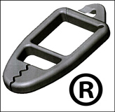 3D Bild der Supi Sockenklammer in schwarz